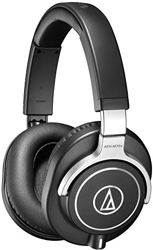 Audio-Technica ATH-M70x - Auriculares con cable para monitor profesional