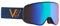 Black Crevice Skibrille – Schladming – Doppelscheibe, Anti-Fog-Beschichtung, UV400 Schutz (Navy/orange/grün, L (Kopfumfang 58-61 cm))…