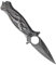RKS DIFFUSION Couteau Pliant Ninja Black Masters Collection MC-A030SW Couteau de Poche Camping