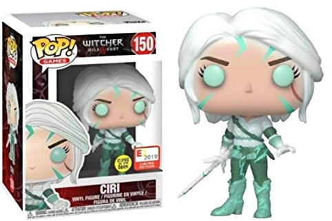 Funko Pop The Witcher Ciri Glow in The Dark E3 2019