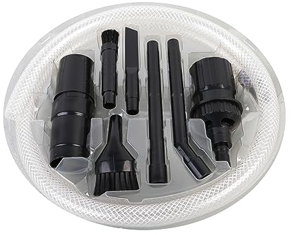 Minisaugset, Mikrodüsenset 8 Teile inkl. Adapter für alle Staubsauger mit 32mm und 35mm Anschluss - Passt auf über 98% aller Staubsauger - z.B. Miele Siemens Bosch AEG Rowenta Fakir EIO Electrolux