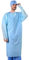 Long Sleeve Disposable Polythene Isolation Gowns - 23 Micron, Pack of 10