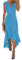 GRECERELLE Womens Summer Maxi Dress Boho Floral Cocktail Polka Dot Wrap Dresses V Neck Casual Party Bohemian Flowy Long Dress for Ladies (Polka Dots-Light Blue, L)