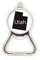 Utah The United States of America Map Metal Beer Bottle Cap Opener Duty Stainless Steel