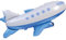 XL Folienballon * FLUGZEUG * als Deko für Kindergeburtstag und Planes-Party | 92x48cm | für Luft und Helium | Flieger Kinder Geburtstag Ballon Dekoration Folienballons