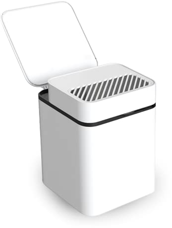 Mini Lave Linge sans ArrivéE d'eau Et Sécheuse 4.5L Mini Machine A Laver Beauty Blender à Turbine Ultrasonique pour VêTement Jouet Serviette,White-Drying