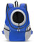 ALLSOPETS Rucksack für Hunde Tragbare Motorrad Haustierträger Rucksäcke für Kleine Hunde Katzen Verstellbare Haustiertaschen Hundetrage Rucksack für Fahrrad Wandern Camping (Mitternachtsblau, M)