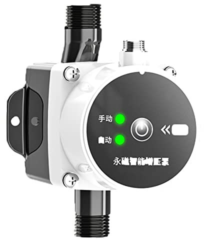 Lqiflvc Water Pressure Booster Pump for Home Ultra Silent DC 24V Sprinklers Shower Kitchen Garden Booster Smart Automatic High Pressure Booster Pump Water Wall-Hung Boiler Domestic,80W/70kpa