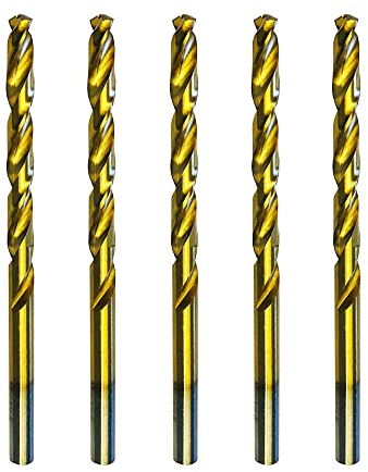 HSS-TiN Metall-Spiralbohrer DIN 338 4,2mm geschliffen (Titannitriert, für Metal und Edelstahl, Profiqualität, lange Lebensdauer)