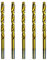 HSS-TiN Metall-Spiralbohrer DIN 338 4,2mm geschliffen (Titannitriert, für Metal und Edelstahl, Profiqualität, lange Lebensdauer)