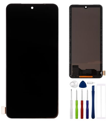 E-YIIVIIL Pantalla TFT compatible con Redmi Note 12S 2303CRA44A (sin marco) pantalla LCD de 6,43 pulgadas con montaje de pantalla táctil con herramientas (no admite huellas dactilares)