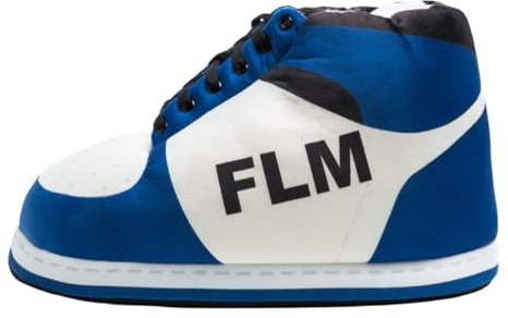 Flamingueo Chausson Sneakers - Pantoufles Femme Hiver, Chausson Homme, Unisex, Pantoufles Homme Confortable, Slippers, Taille Unique