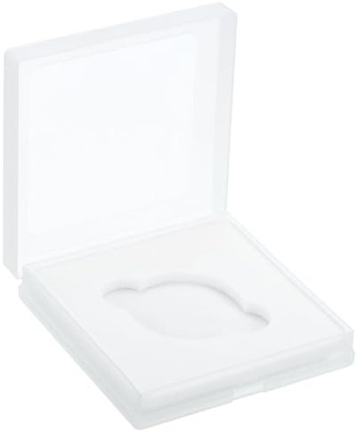 PATIKIL 40.5mm Lens Filter Case, 1pcs Camera Filter Case Portable Lens Filter Box Water Resistant Dustproof Plastic for Photography Filter Storage