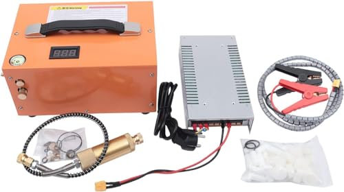 Compressore ad alta pressione da 300 bar, 4500 psi, 12 V, per auto, PCP, pompa ad alta pressione, 220 V, DC con trasformatore