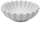 Decorative Bowl Decorative Bowls for Home Decor White Decorative Bowl Decor Bowl Resin Ruffle Bowl Fluted Scalloped Centerpiece Bowl(white)
