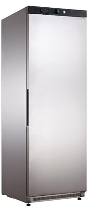 Ristoattrezzature Armadio congelatore refrigerato in acciaio inox 1 anta 400 lt statico -10-22°C - ZX