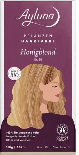 Pflanzenhaarfarbe Honigblond