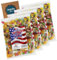 Rexim Jelly Beans American Style 4er Pack 2400g - 4 x 600g - Jawela Set - Geleebohnen - Fruchtgelee Bohnen - Großpackung - fruchtig bunt