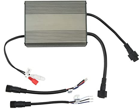 TKSE Car 2 Channel Amplifier,Car Amplifier 100W 2 Channel 12V Power Subwoofer HIFI Intelligent Sound Effect Amplifier