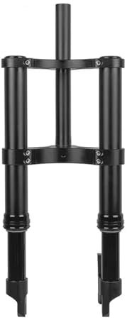 DUOCAI MTB Fork Inverted Fat Fork 12inch Spring Oil Suspension Air Fork 135mm* 9mm Quick Release Q+R 12 * 4.0 Tire Fit(Spring forks 1)