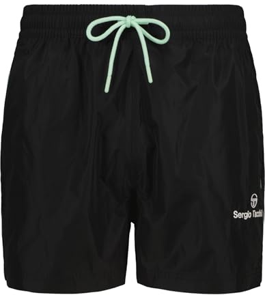 Sergio Tacchini Badeshorts GUACETO Swimshort schwarz (grün), L
