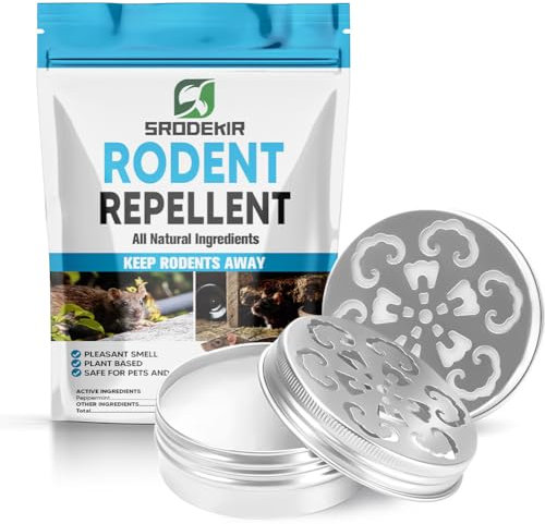 HCDGCD Répulsif pour Rats, Plus Efficace Qu’Un Piège à Rongeurs Ultrasonique-2P