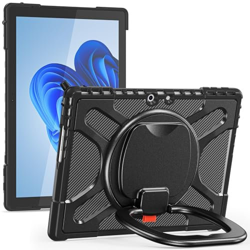 Custodia per tablet PC Heavy Duty Shockproof Case Compatible with Microsoft Surface Pro 9/10/11 Case 13 inch 2022/2024 - Rugged Kickstand Protective Case with Handle Stand Bumper Protective Cover Cust