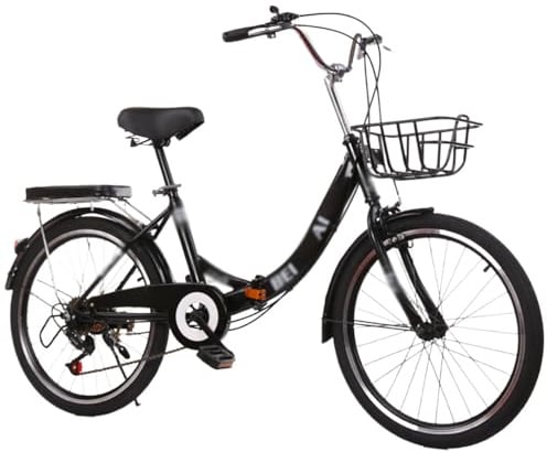 20 22 24 26 Faltrad - Fahrrad Mit 21 Gängen, Rahmen Aus Kohlenstoffstahl, Klapprad Für Den Stadtverkehr, Klapprad Mit Kissen