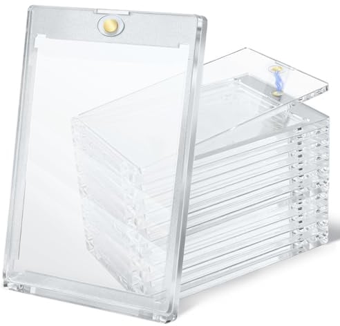 10PCS Protège Cartes Magnétique 35PT Magnetic Card Holder