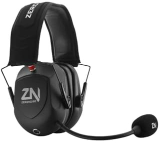 Zero Noise - Auriculares de Radio Mini-XLR de 5 Pines - PTT - Tecnología Avanzada para Comunicación Clara - Diseño Ergonómico para Comodidad Prolongada - Sistema PTT para Interacción Rápida