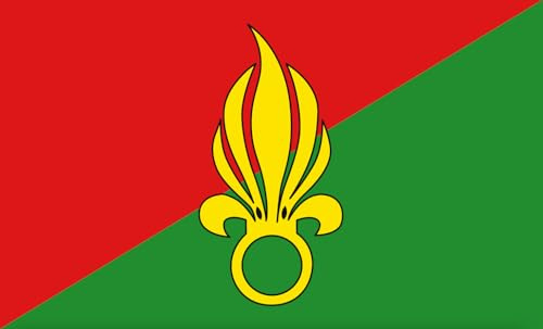 Bandera de la Legión Francesa, bandera militar tradicional, bandera marina, 150 x 90 cm