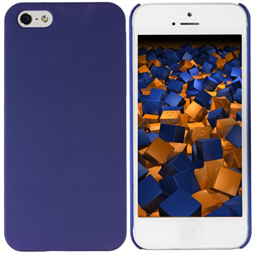 mumbi Hüllen & Cases iPhone 5 5S , Hard Case blau, Hard Case blau