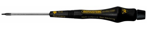 Bernstein Werkzeug Torx-Schraubendreher, T 9 mit Loch und ableitfähigem Heft, 6-665 L