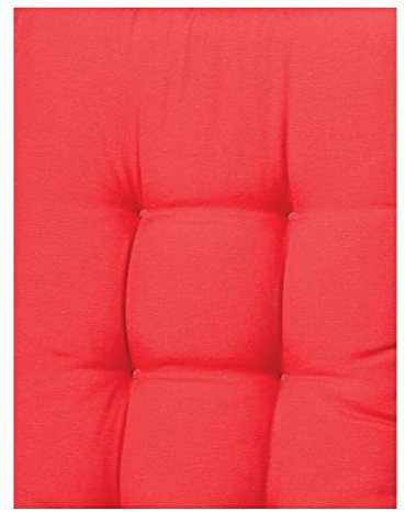 Madison 7BA10B220 Auflage Panama für Bank, 75% Baumwolle 25% Polyester, 110 x 48 x 8 cm, rot