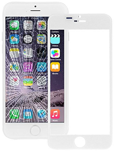 wortek Ersatzteil Display Glas Apple iPhone 6 Plus Touchscreen Weiß