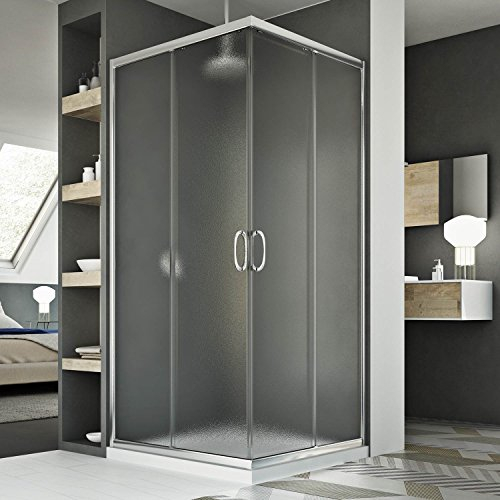 Cabine douche 80x80CM H185 granité C modèle junior