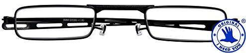 I NEED YOU Lesebrille 9mm (1,0, Schwarz)