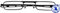 I NEED YOU Lesebrille 9mm (1,0, Schwarz)