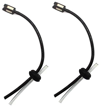 AISEN 2x Benzinschlauch Benzinfilter für Einhell GH-BC 43 AS/BG-BC 43/1 AS Motorsense