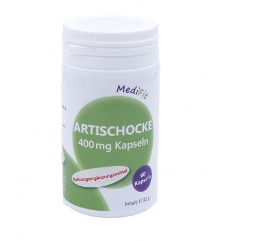 ARTISCHOCKE 400 mg Kapseln MediFit 60 Stück