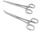 ABMRO Hämostat-Pinzette, gerade, gebogene Klemme, Verriegelungspinzette, Klemme für Haustier-, Hundepflege, Ohrenhaar-Reinigungswerkzeuge (14 cm), 2 Stück