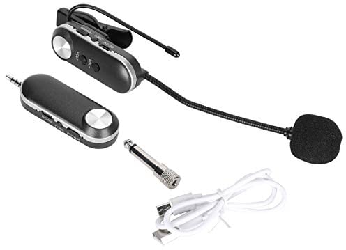 Microfono universale per sassofono, sistema di microfono a segmento a U wireless chitarra Mike per strumento musicale