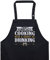 EXPRESS-STICKEREI Kochschürze für Damen/Männer mit lustigem Spruch Today's Forecast Schürze mit Tasche Grillmeister Küchen-Schürze Herren Latzschürze verstellbar | Geburtstags-Geschenk Grillfans