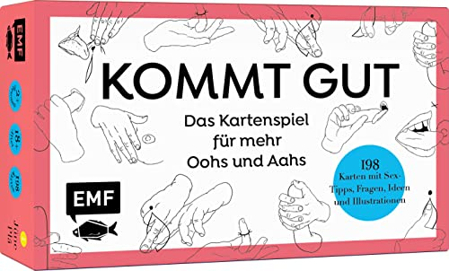 Kartenspiel: Kommt gut – Das Kartenspiel für mehr Oohs und Aahs: 198 Karten mit Sex-Tipps, Fragen, Ideen und Illustrationen
