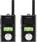 Rechargeable Walkie Talkies für Erwachsene, Metallgehäuse Premium Long Range 2 Way Radio - PMR Walky Talky mit 1000 mAh Akku VOX Rückenclip
