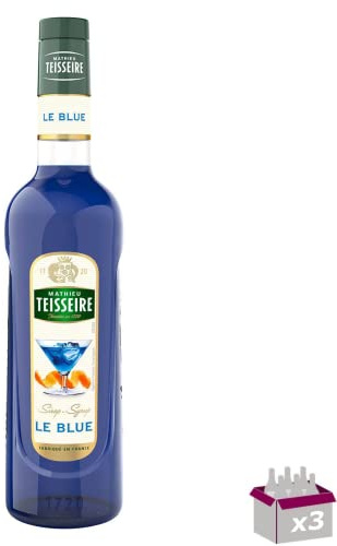 Los 3 - Teisseire - Blauer Sirup - 70cl