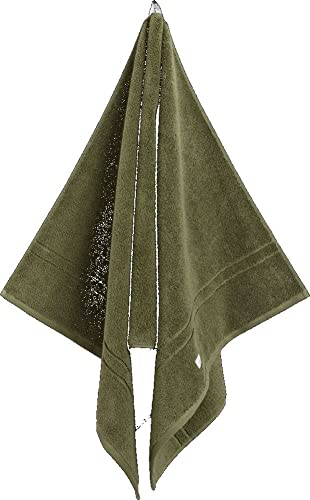 GANT Premium 4er Set Gästetuch 30x30 Farbe Warm Surplus Green Größe 4x30x30