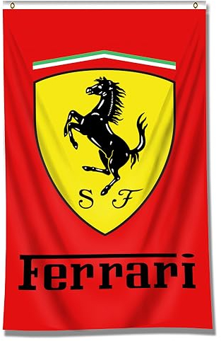 ENMOON Vertikale Banner-Flagge, 150 x 90 cm, HD-Druck, strapazierfähiges 150D-Polyester für Garage, Männerhöhle mit Metallöse