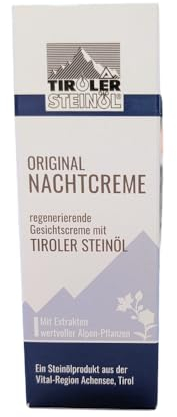 Tiroler Steinöl regenerierende Nachtcreme, 50ml