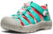 KEEN Jungen Unisex Kinder Newport H2 Sandalen, Bright Aqua/Giggle Pink, 25 EU